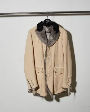 NUMBER (N)INE ARCHIVE JACKET w/FUR LINING