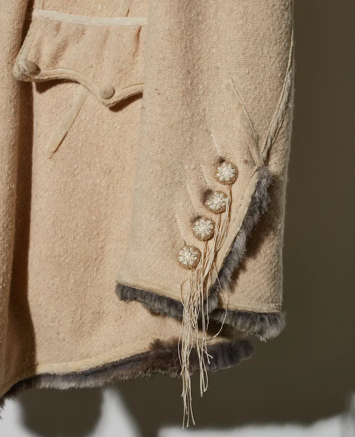 NUMBER (N)INE ARCHIVE JACKET w/FUR LINING