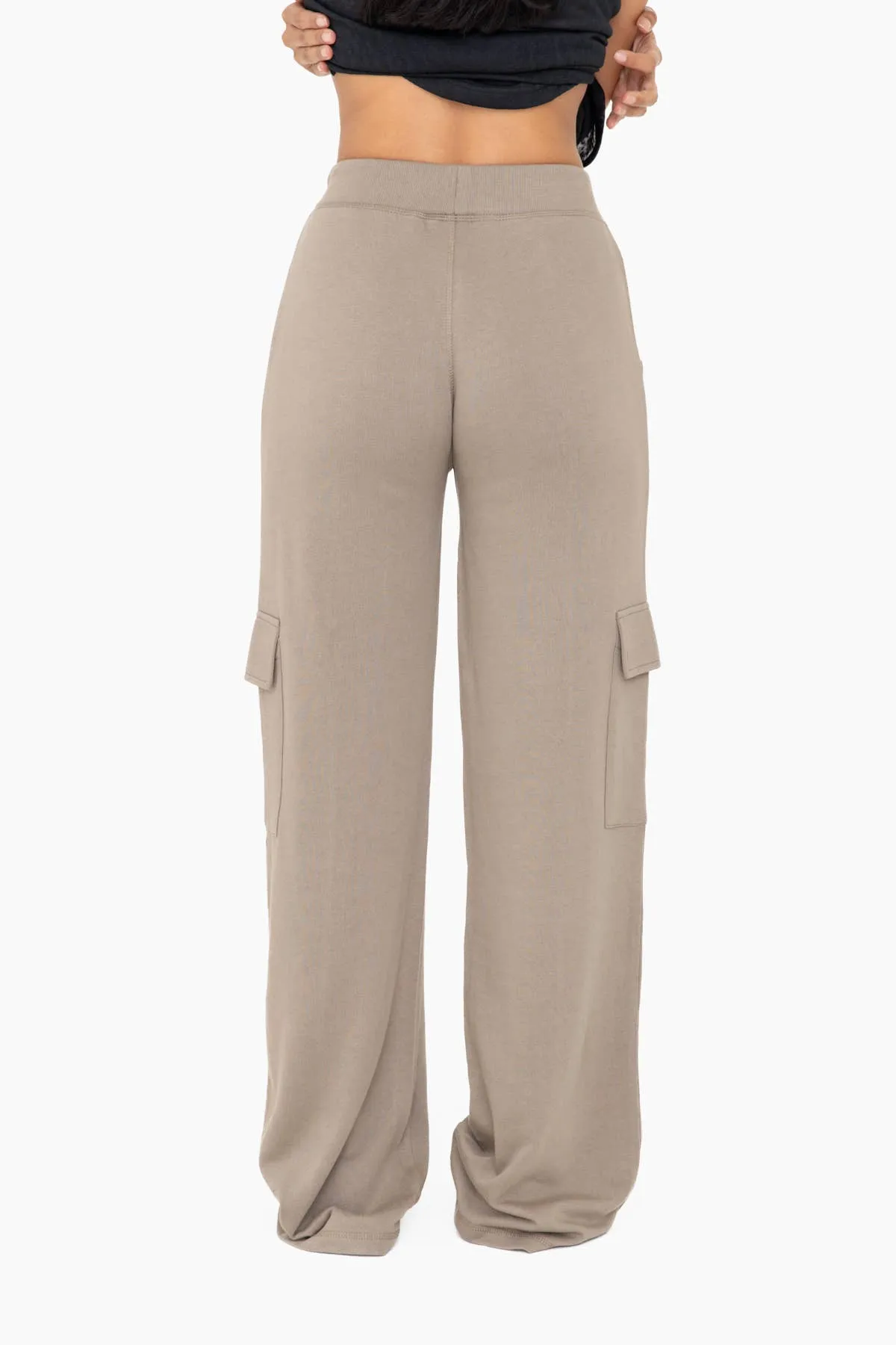 Organic Cotton Blend Cargo Trousers