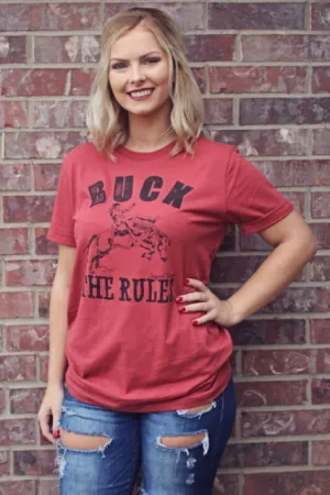 Original Cowgirl Clothing T-Shirts: Buck The Rules