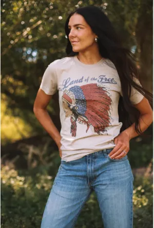 Original Cowgirl Clothing T-Shirts: Land Of The Free