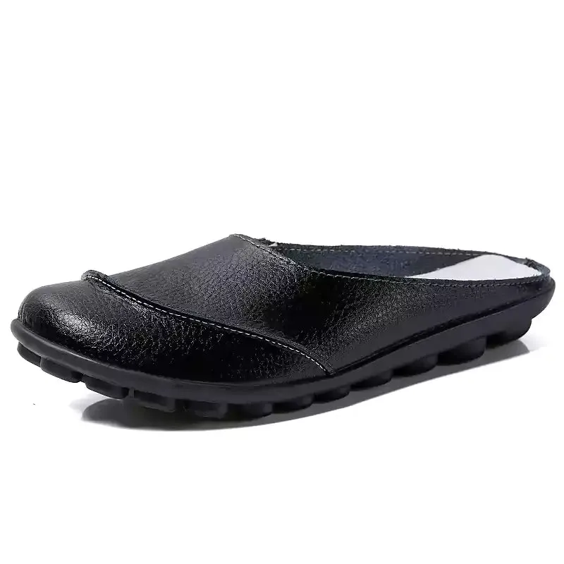 Orthopedic Leather Soft Soles Comfortable Flat Sandals