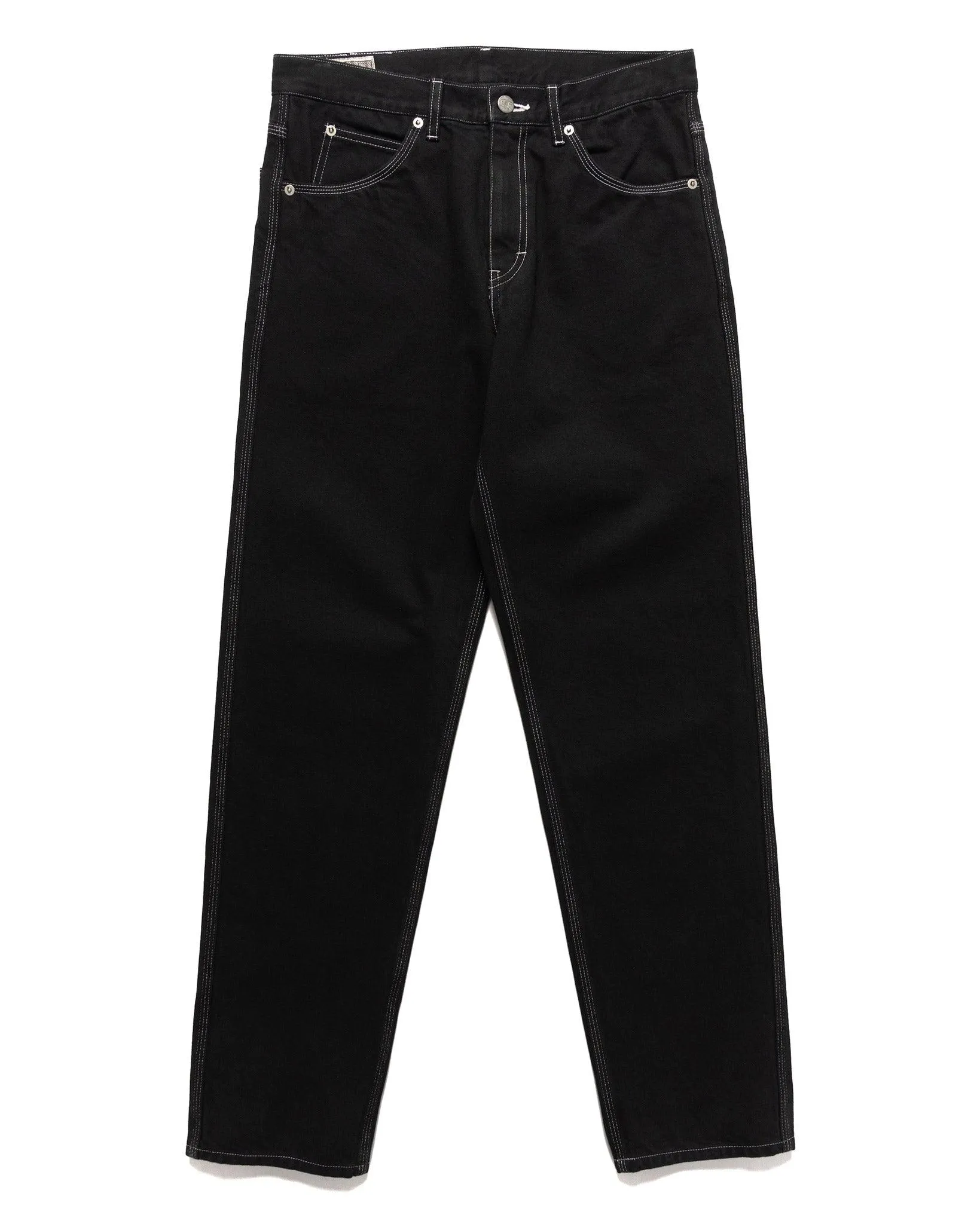 Overdye Work Denim Black Pants