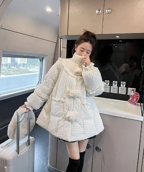 Padded winter coat