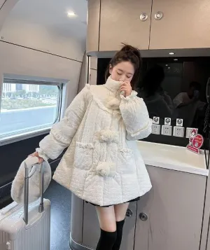 Padded winter coat