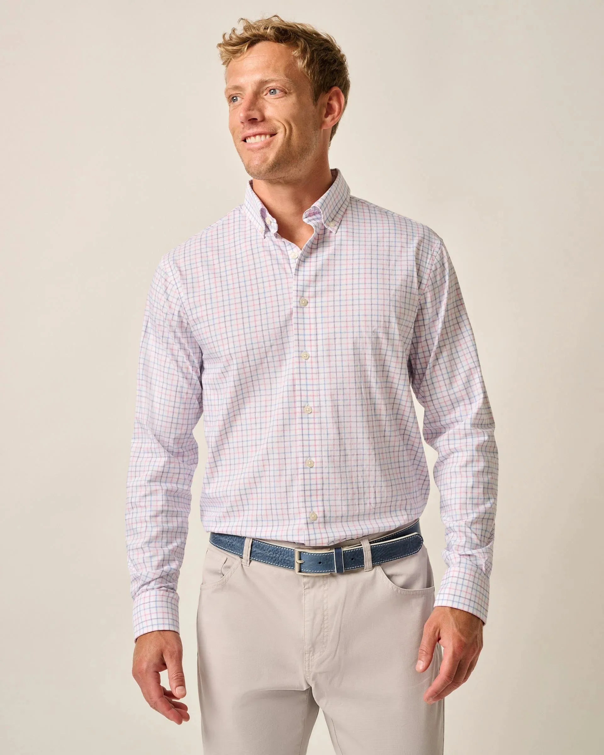 Paddock Performance Button Down