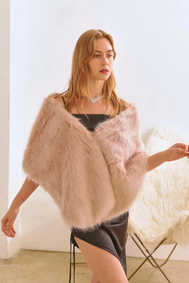 Paloma Faux Fur Wrap