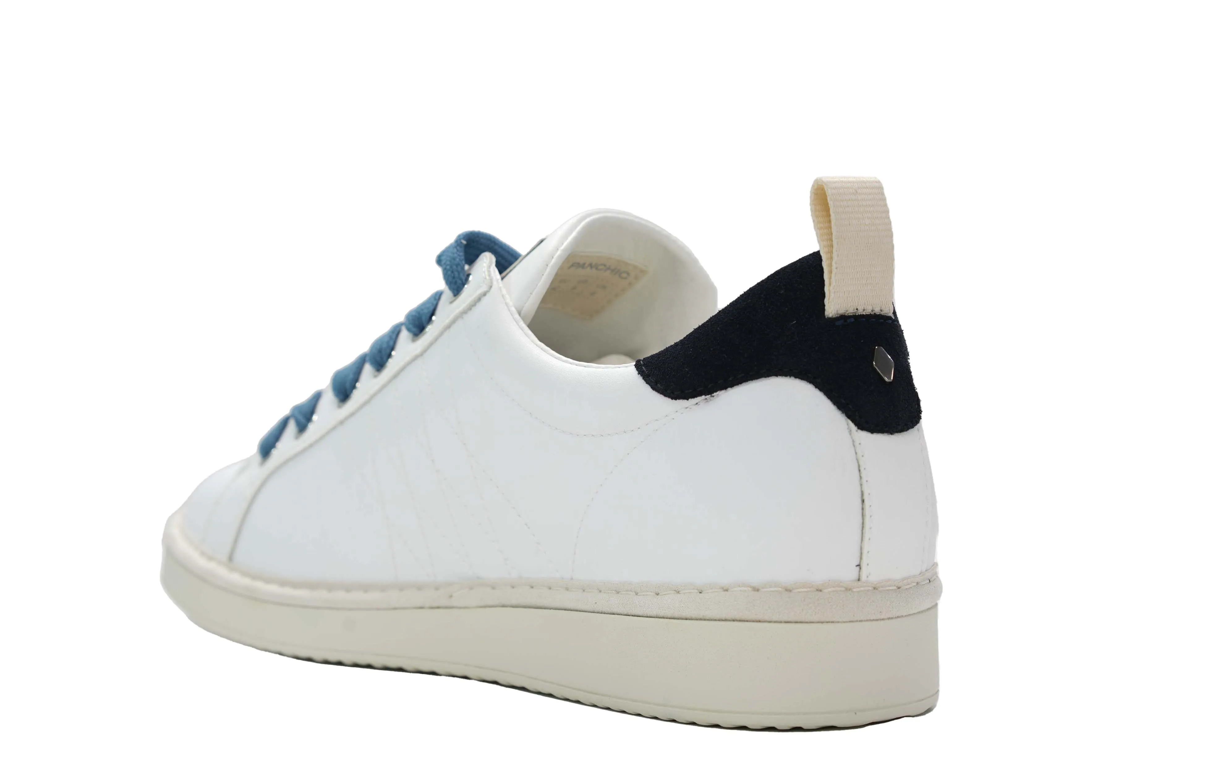 Panchic Men's White & Blue Sneaker M1600 30% off