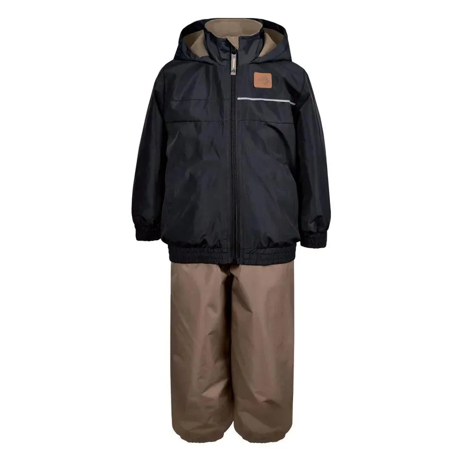 Perlimpinpin Toddler & Big Boys Snow Suit - Black/Brown (Sizes 4 & 6x)
