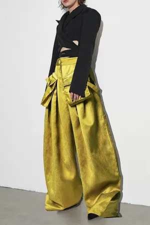 PH0283 Wide Leg Casual Long Pants