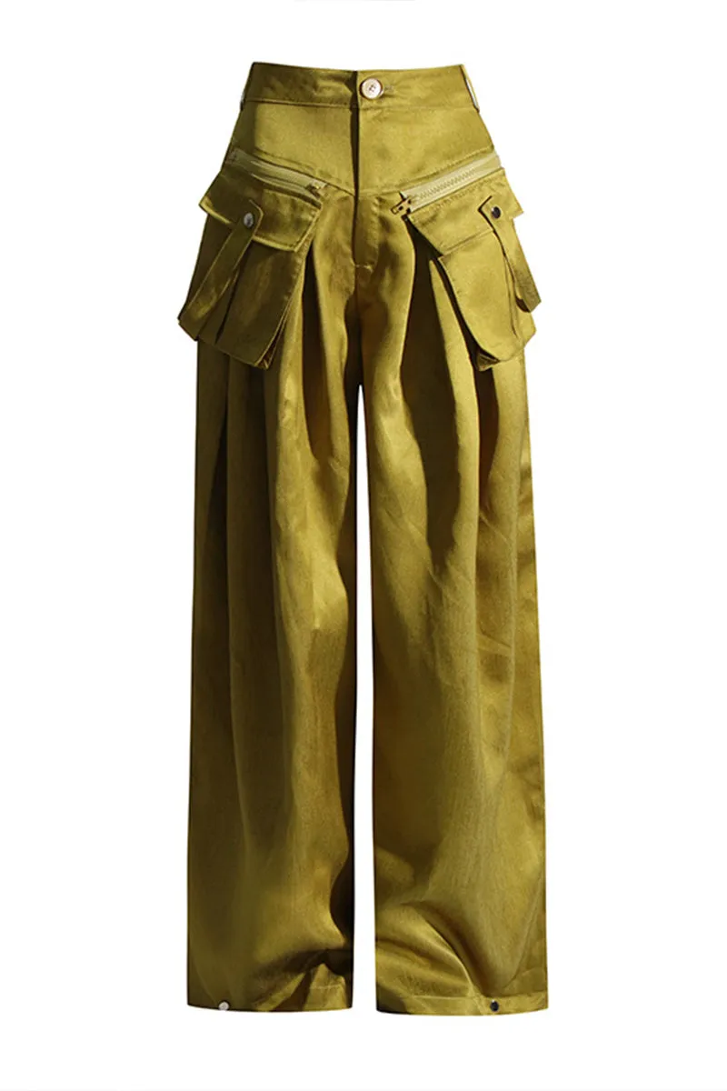 PH0283 Wide Leg Casual Long Pants