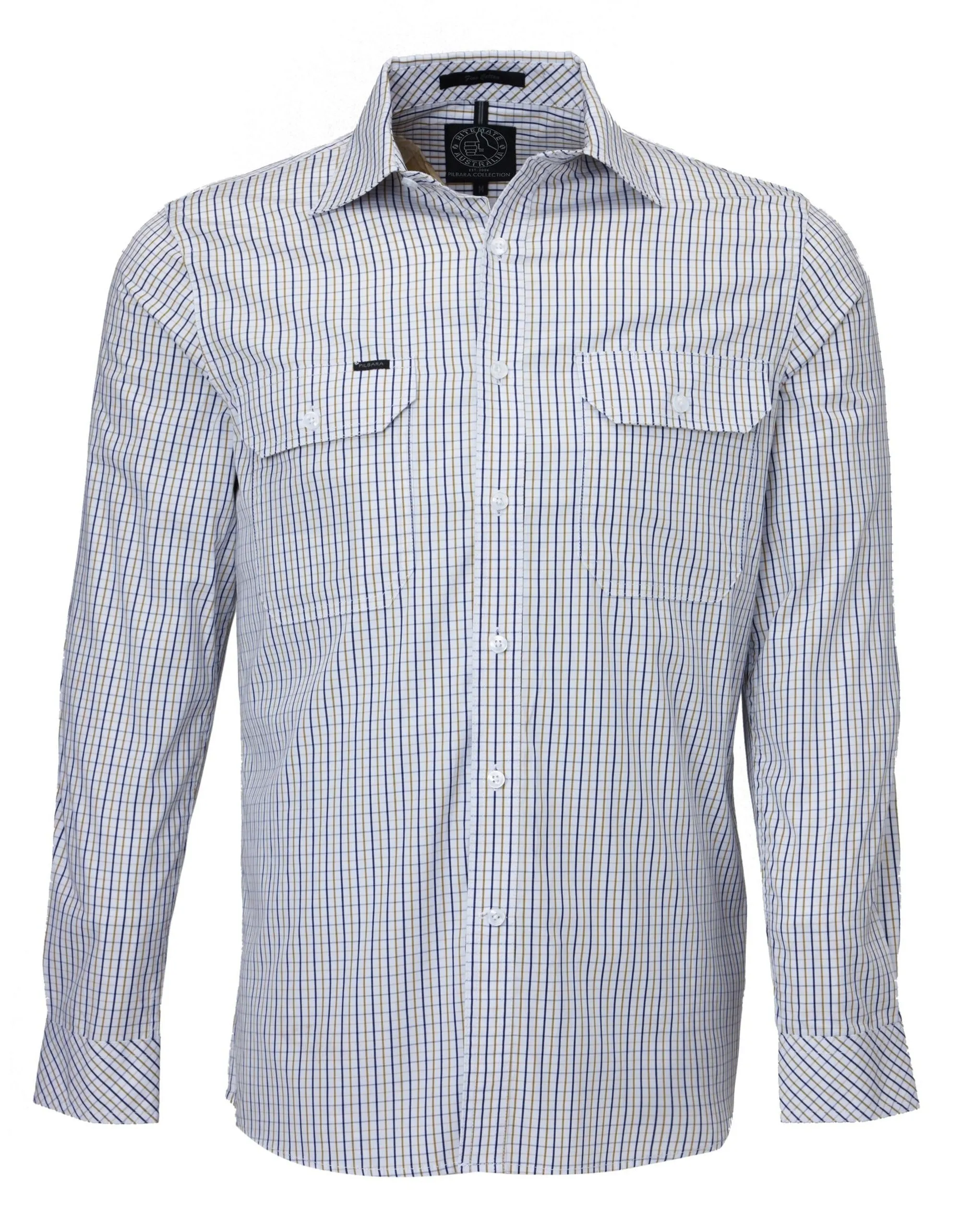 Pilbara Check Double Pocket Shirt