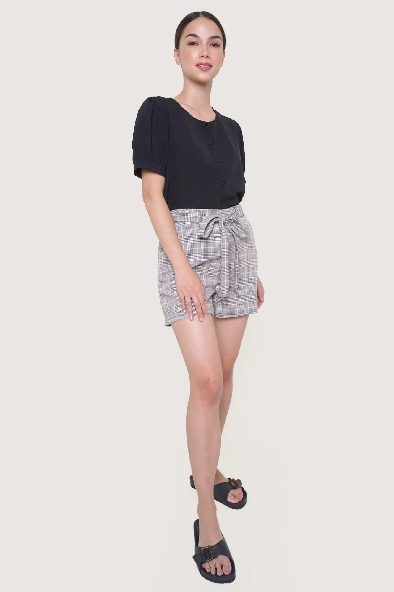 Puff Sleeve Button Down Shirt