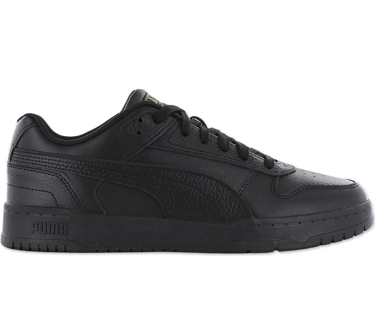 Puma Rebound RBD GAME Low - Herren Schuhe Leder Schwarz 386373-06