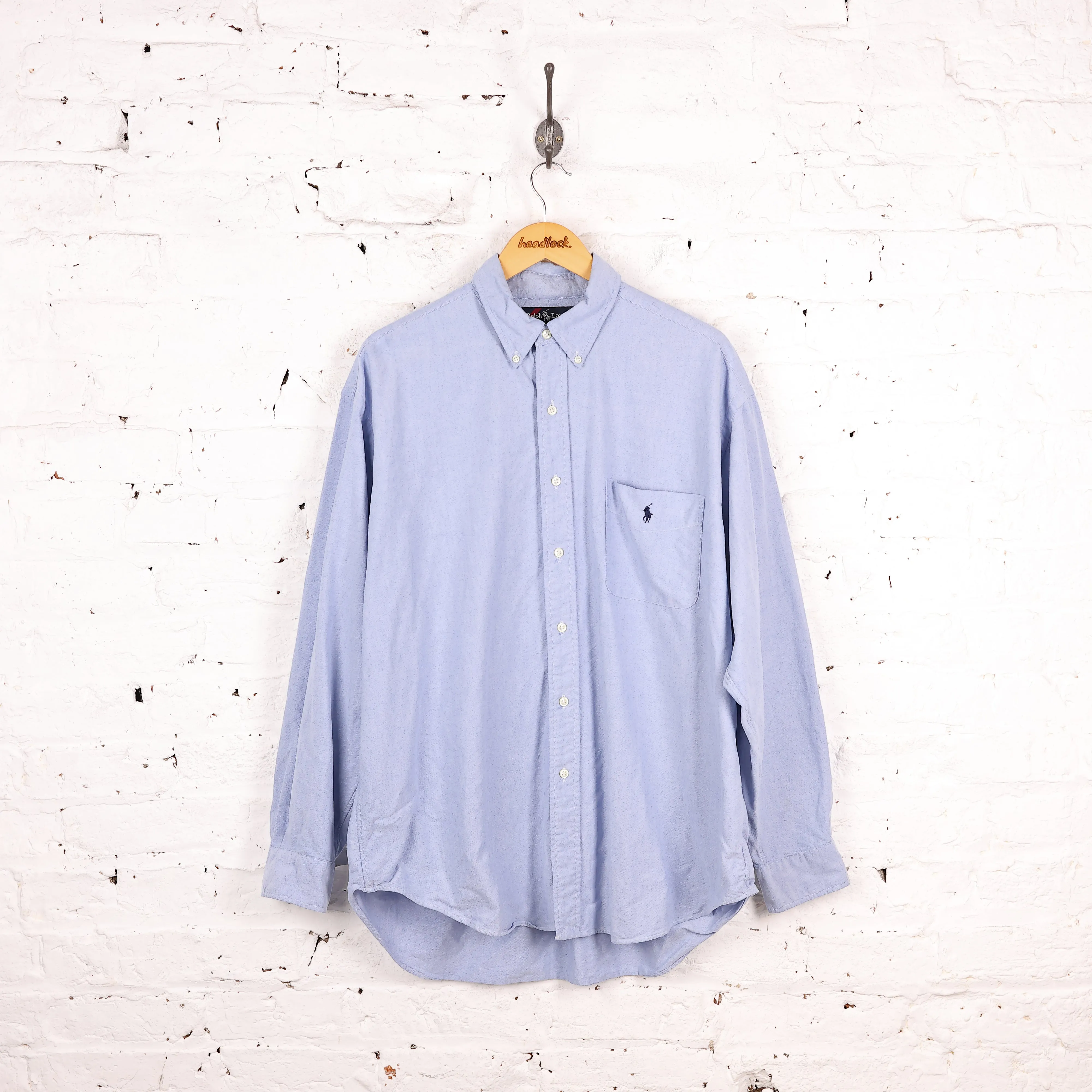 Ralph Lauren Big  Shirt - Blue - L