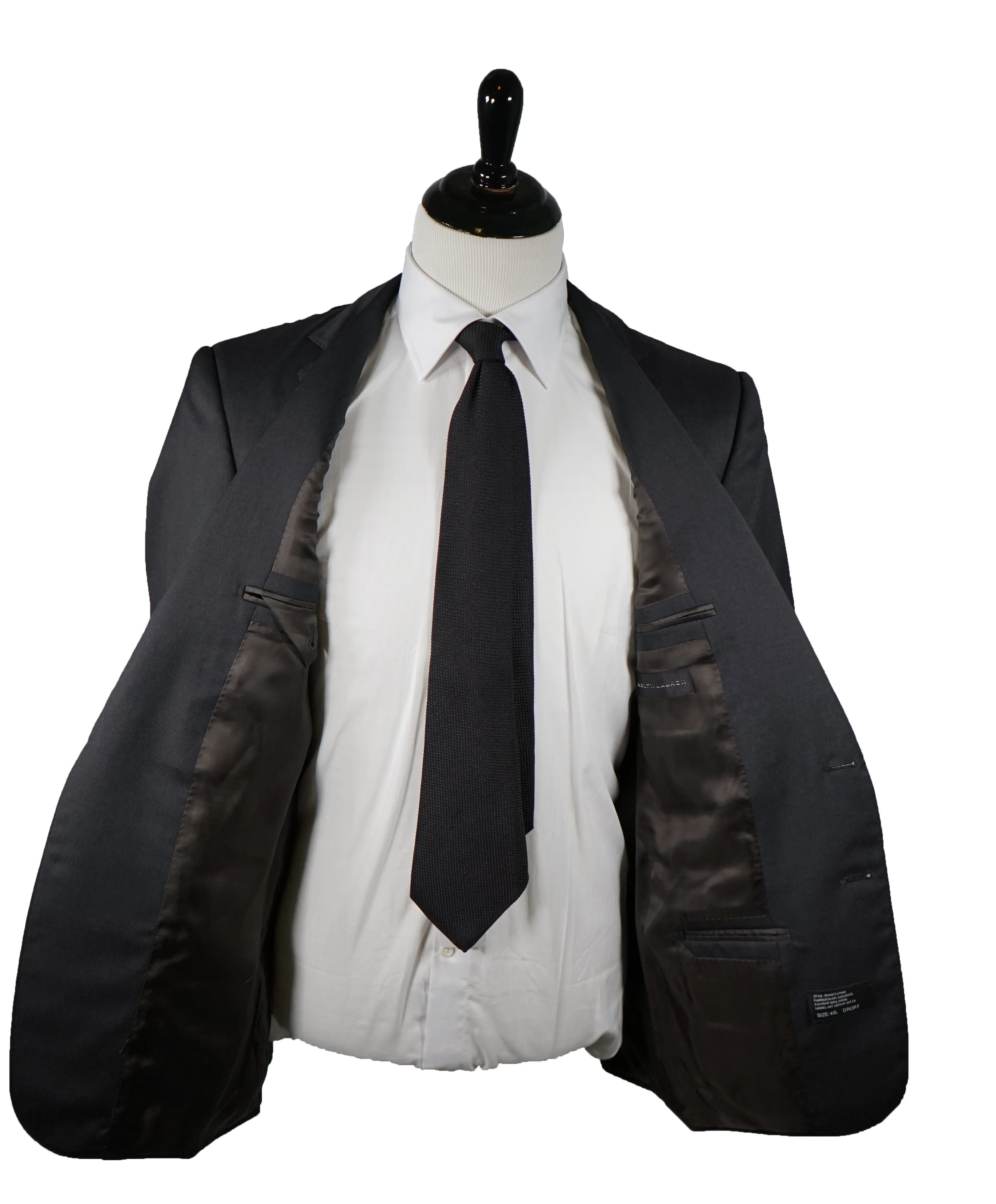 RALPH LAUREN BLACK LABEL - 2-Button Notch Lapel “Anthony” Suit - 42L