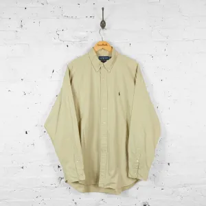 Ralph Lauren Blake Shirt - Beige - XL