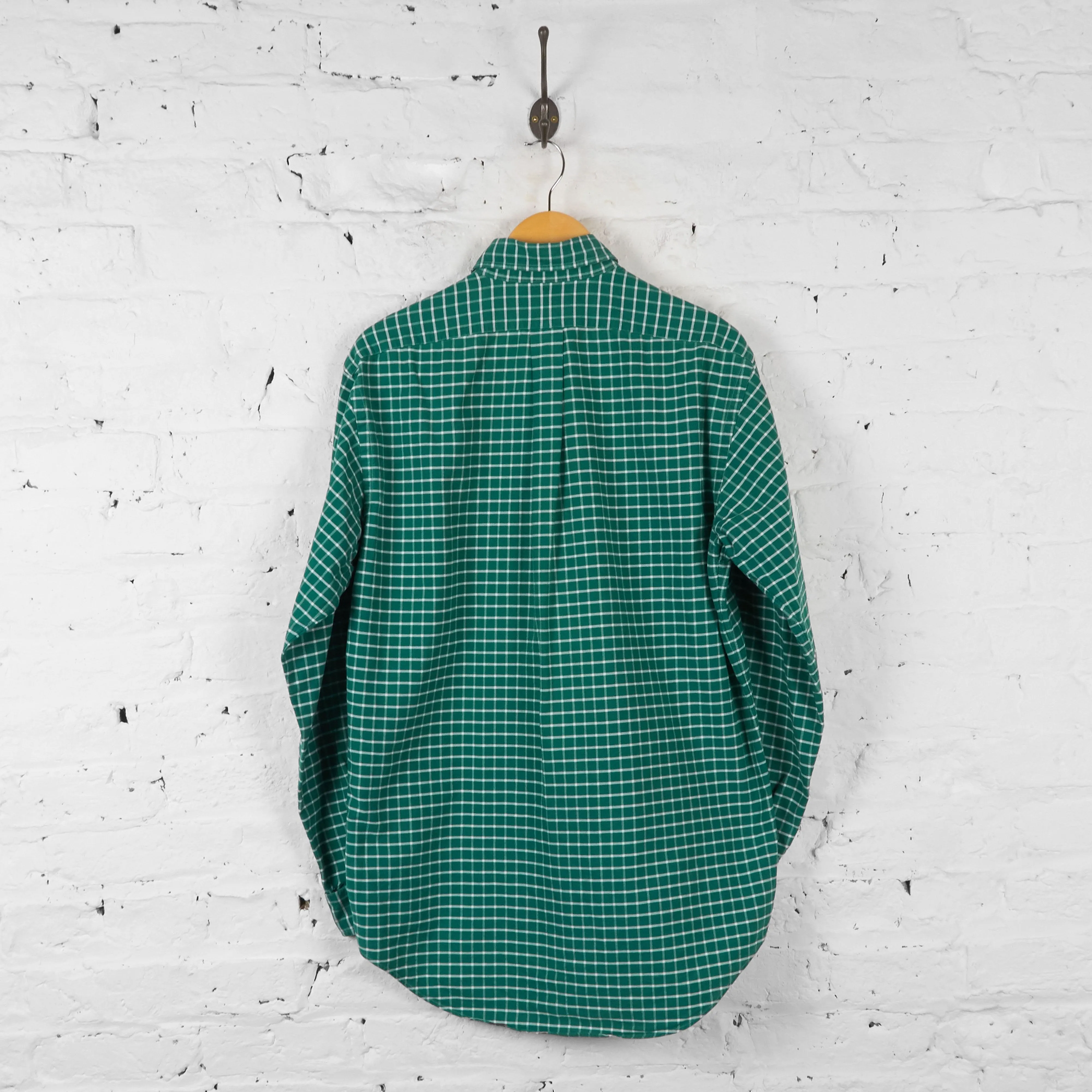 Ralph Lauren Check Shirt - Green - L
