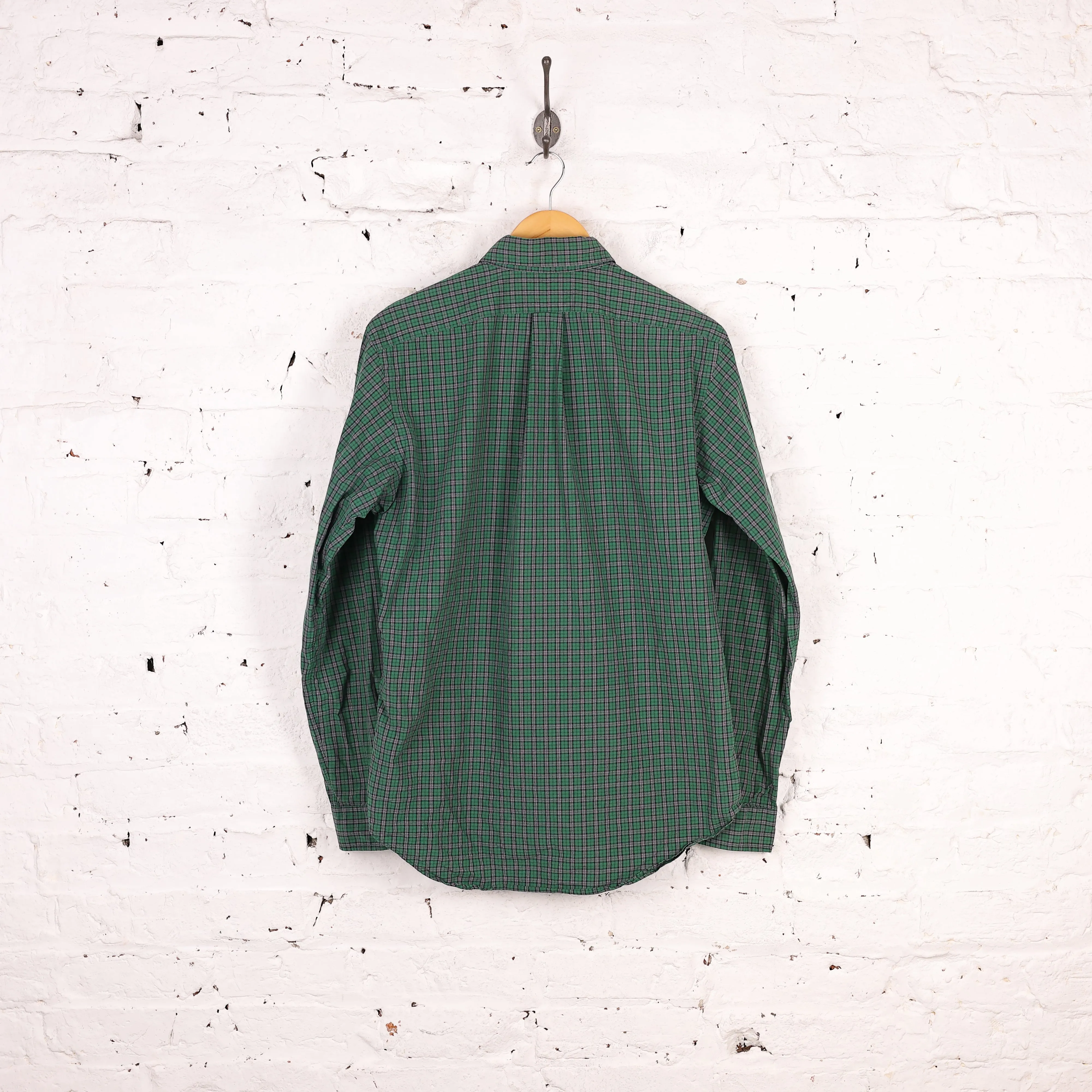 Ralph Lauren Check Shirt - Green - M