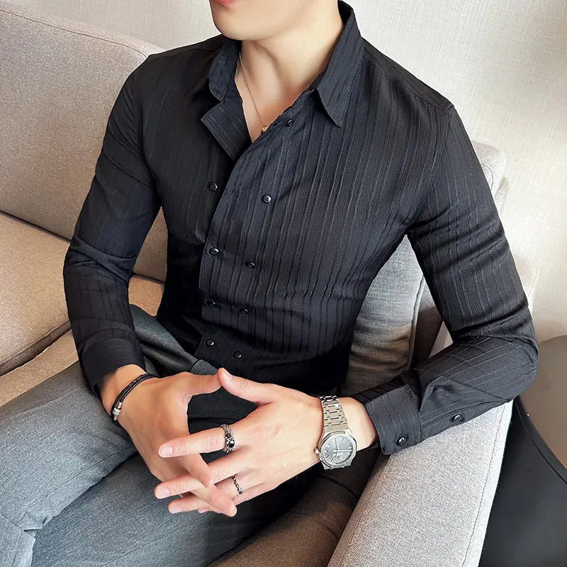 RegalElite Doppelreihiges Hemd für Herren