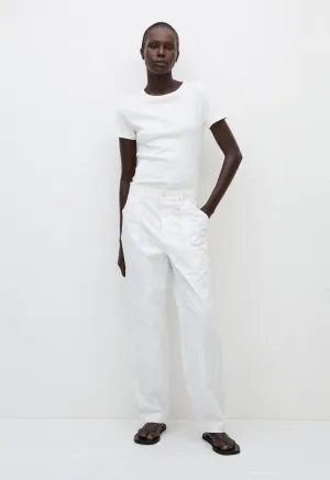 Relaxed Cargo Pant - Chalk