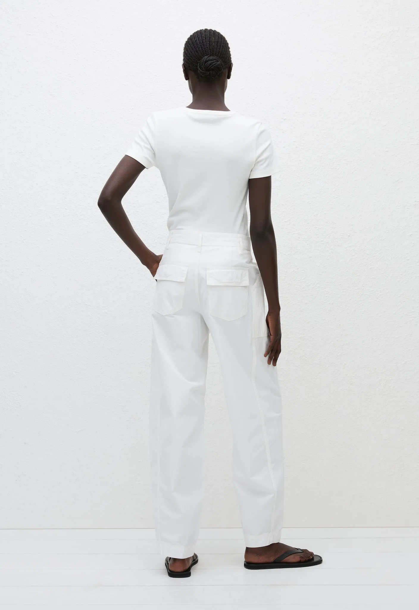 Relaxed Cargo Pant - Chalk