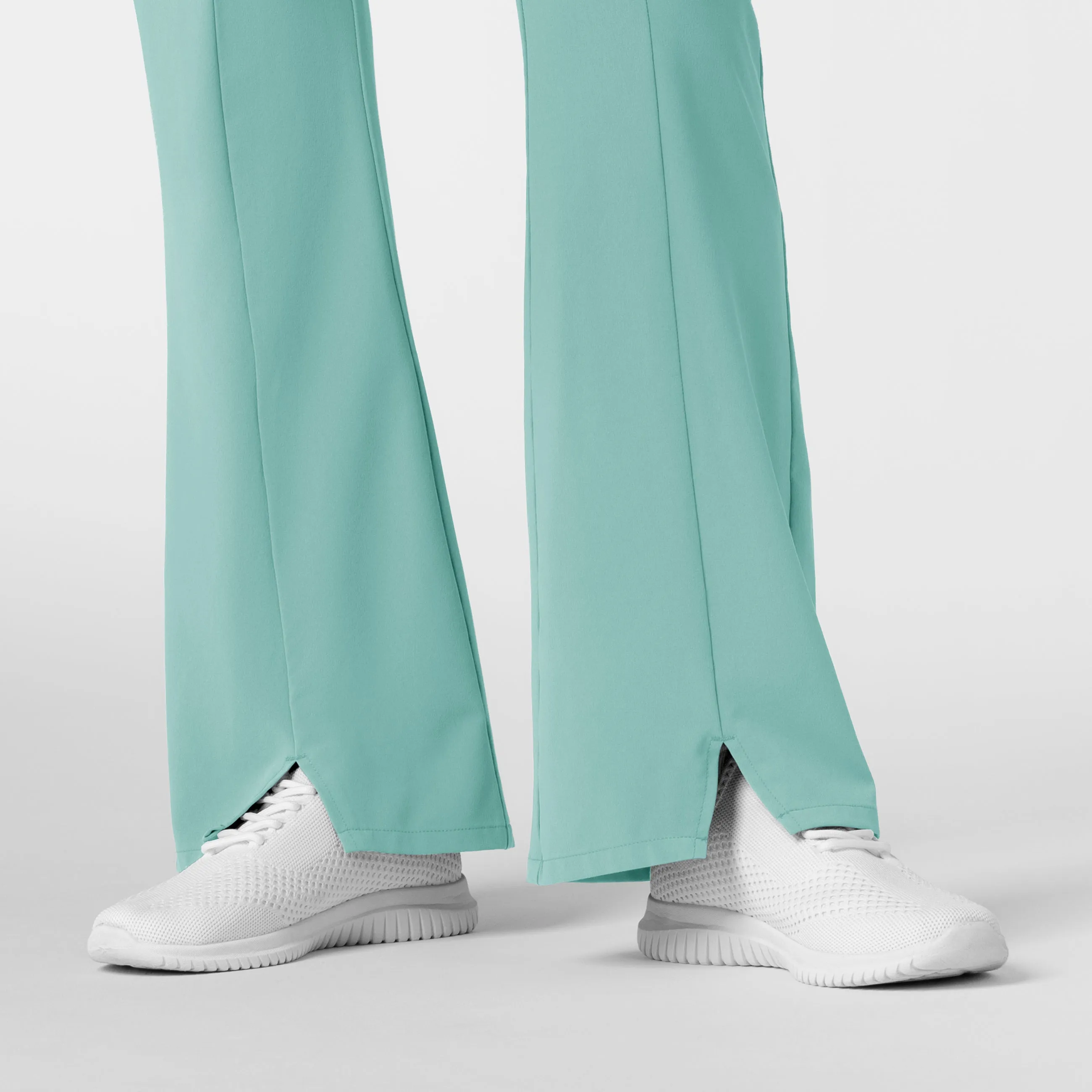 RENEW 5534 Cargo Flare Scrub Pants Turquoise