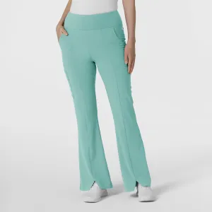 RENEW 5534 Cargo Flare Scrub Pants Turquoise