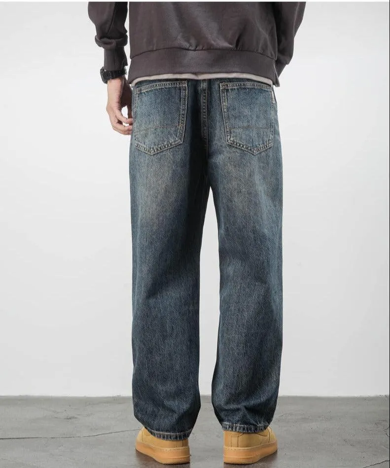 Retro Wide-leg Jeans