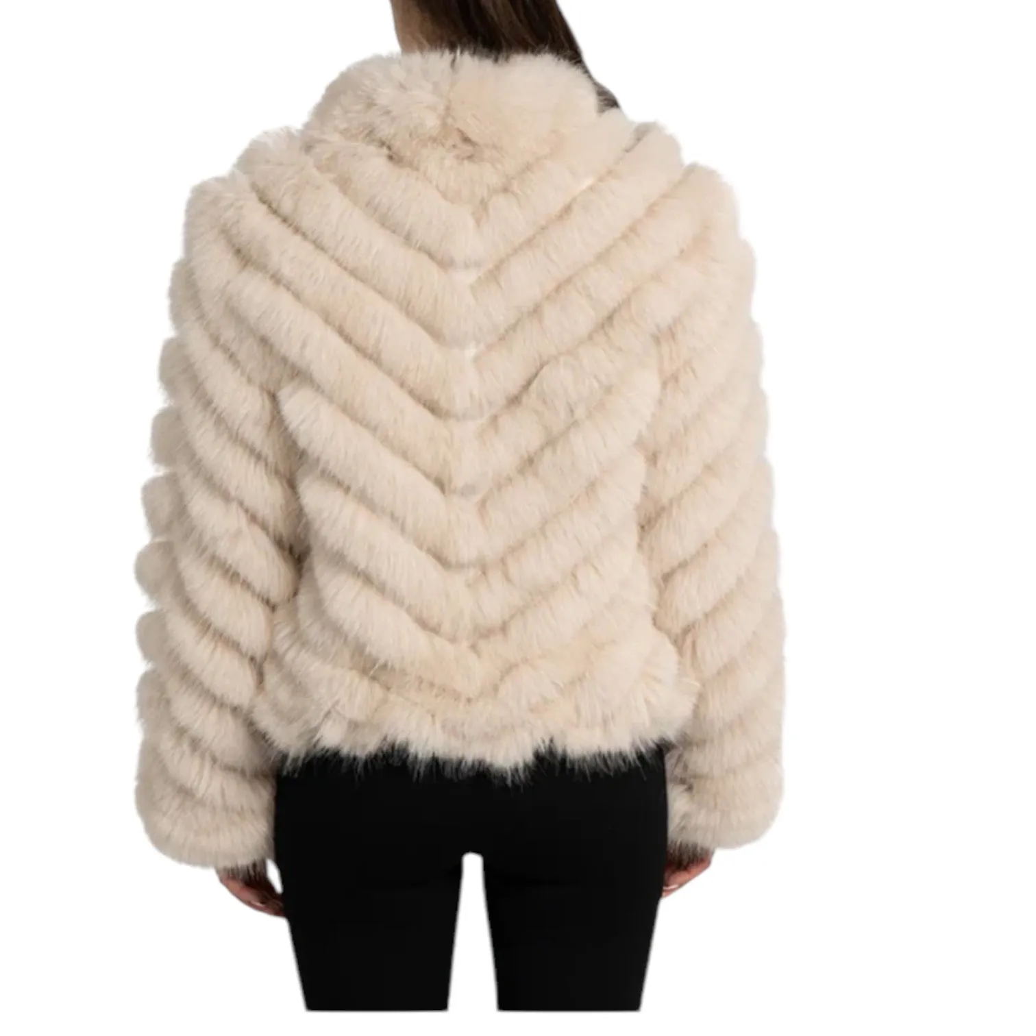 Reversible Faux Fur Jacket