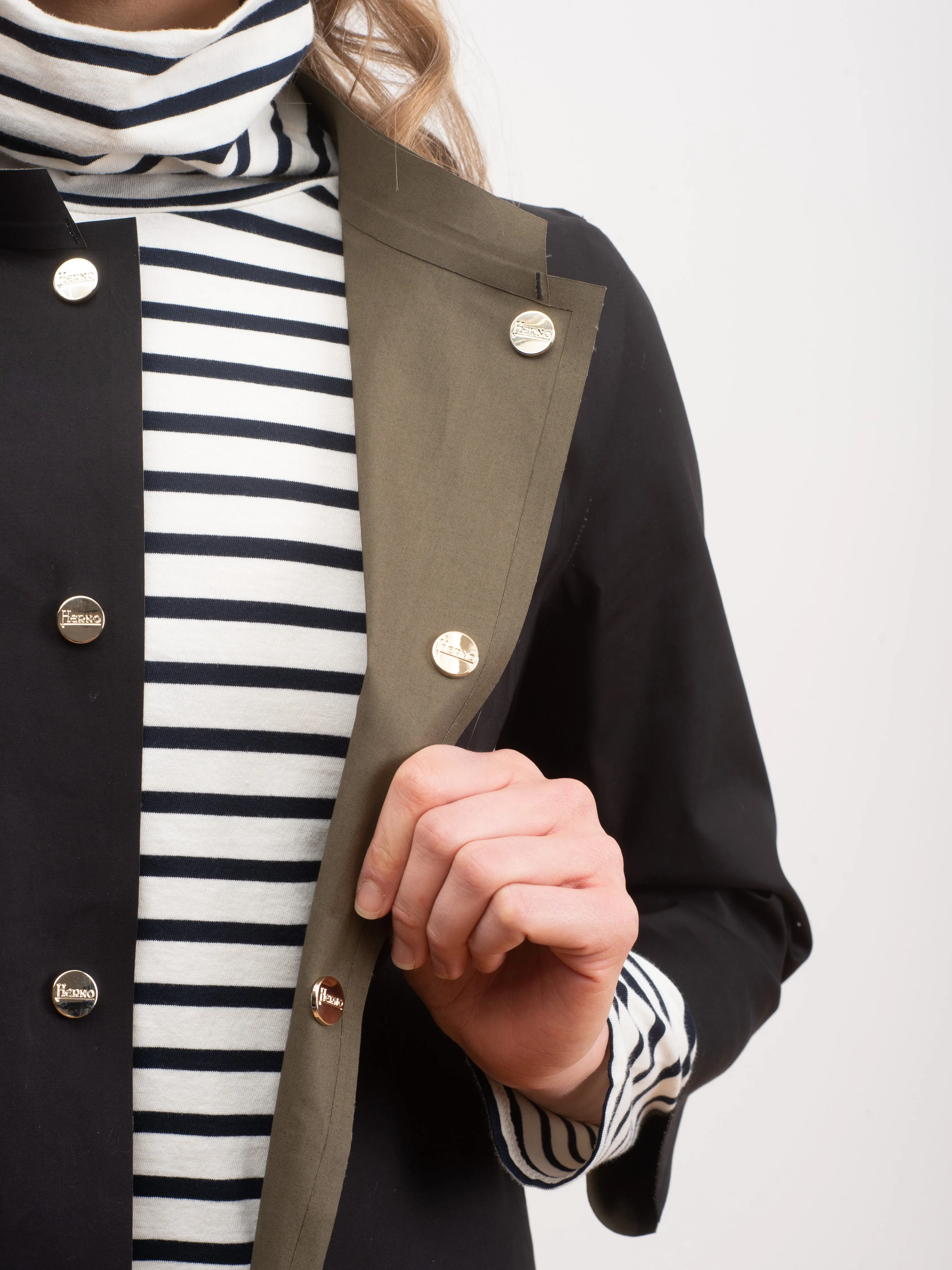 reversible mack - black/olive
