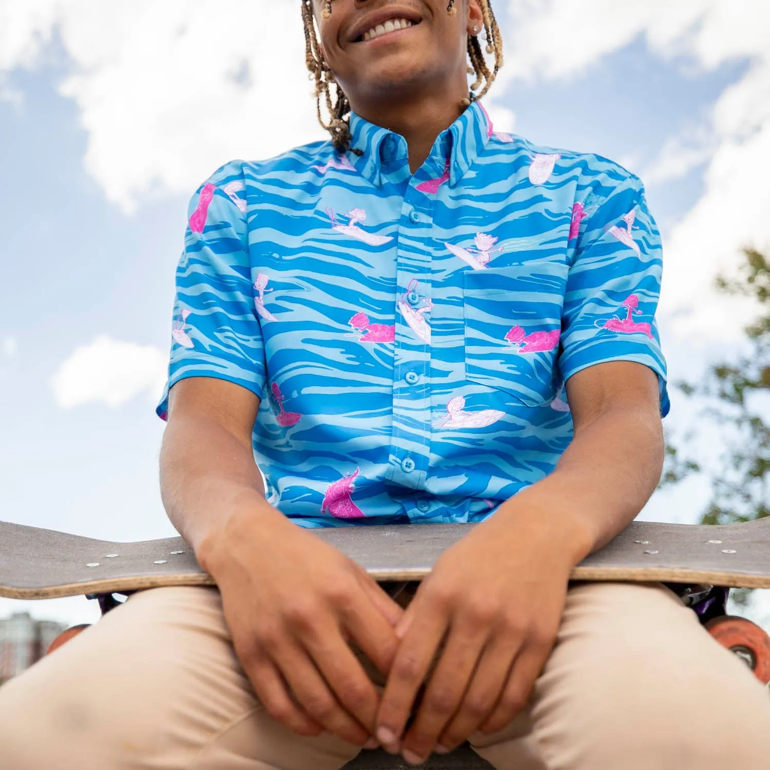 Rocket Power "Party Wave" – KUNUFLEX Short Sleeve Shirt