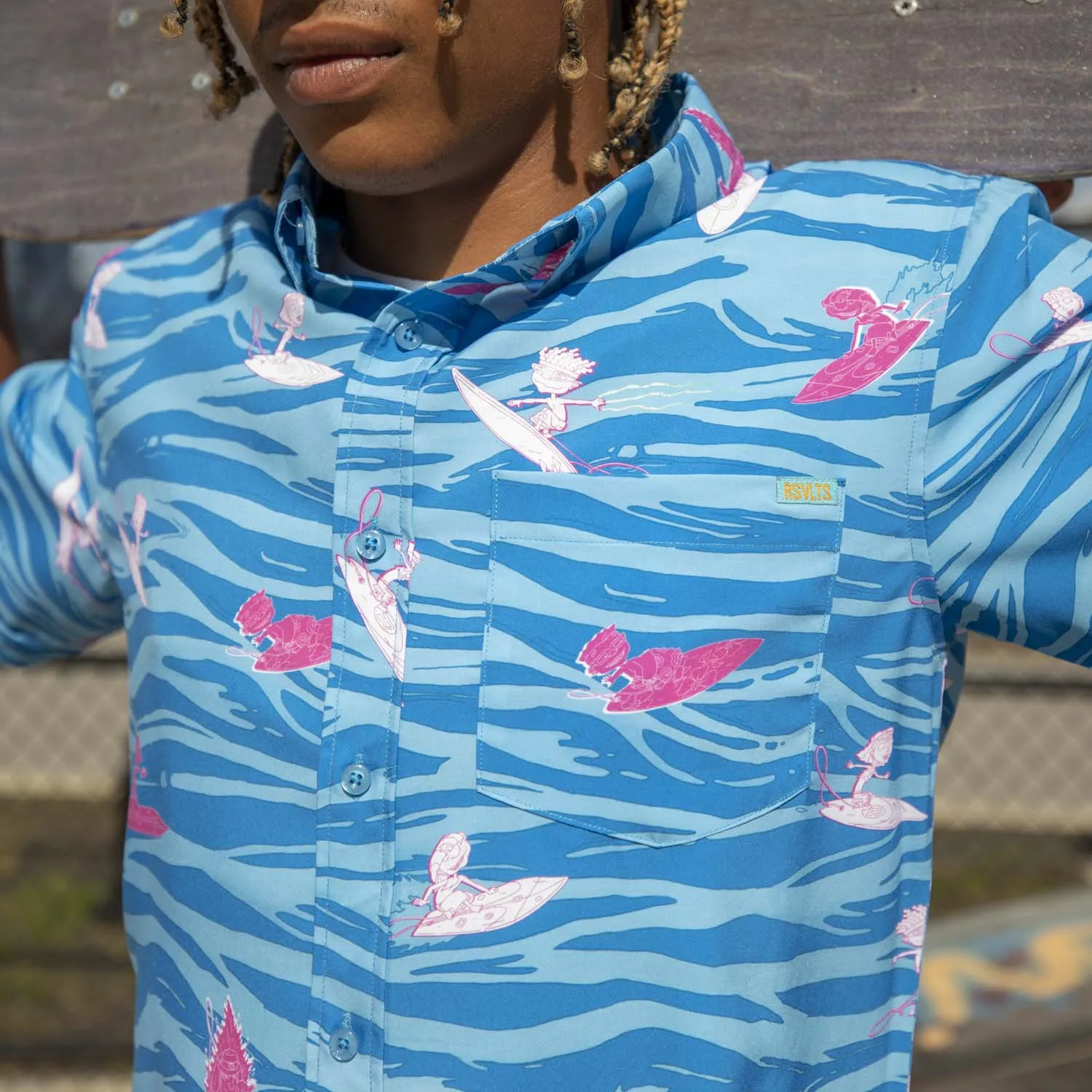 Rocket Power "Party Wave" – KUNUFLEX Short Sleeve Shirt