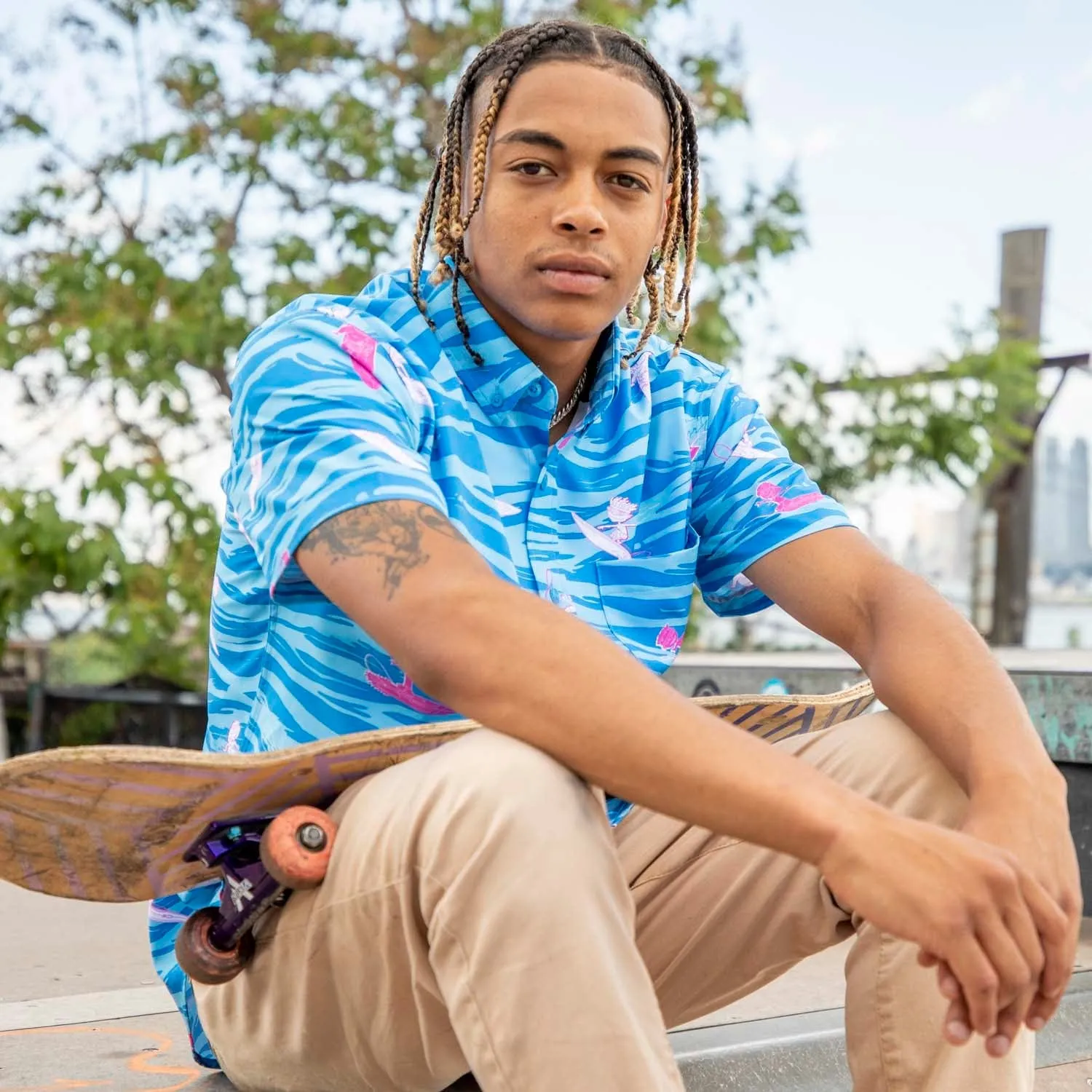 Rocket Power "Party Wave" – KUNUFLEX Short Sleeve Shirt
