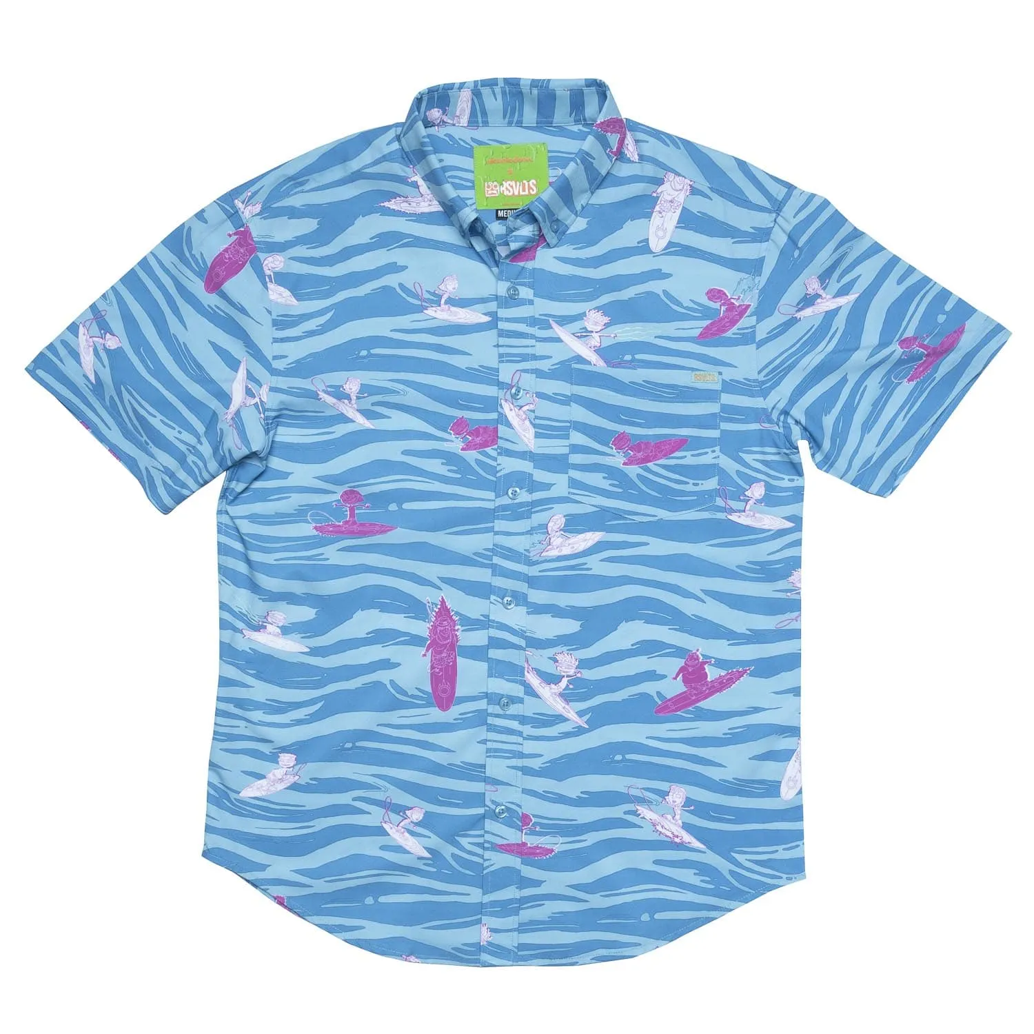 Rocket Power "Party Wave" – KUNUFLEX Short Sleeve Shirt