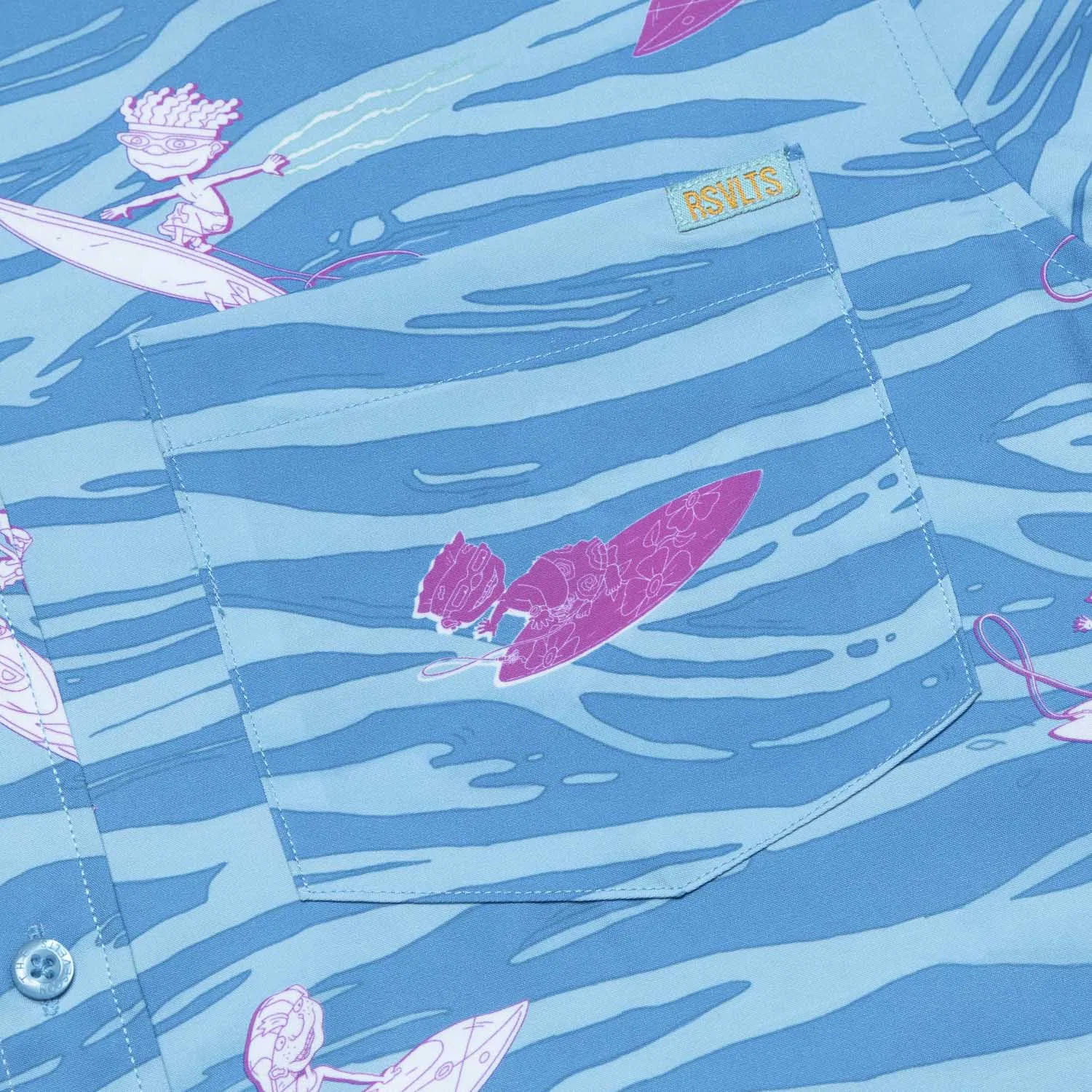 Rocket Power "Party Wave" – KUNUFLEX Short Sleeve Shirt