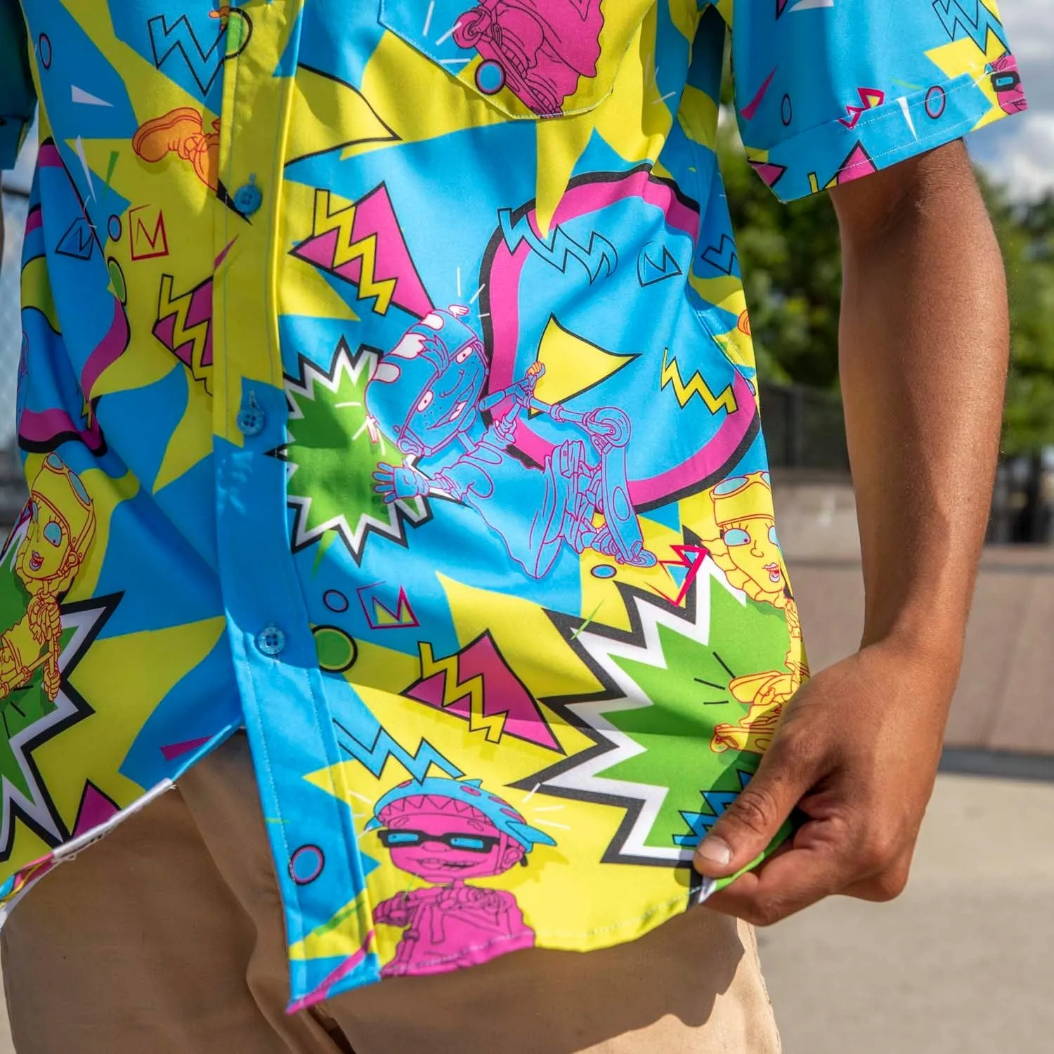 Rocket Power "Woggity Woogity" – KUNUFLEX Short Sleeve Shirt