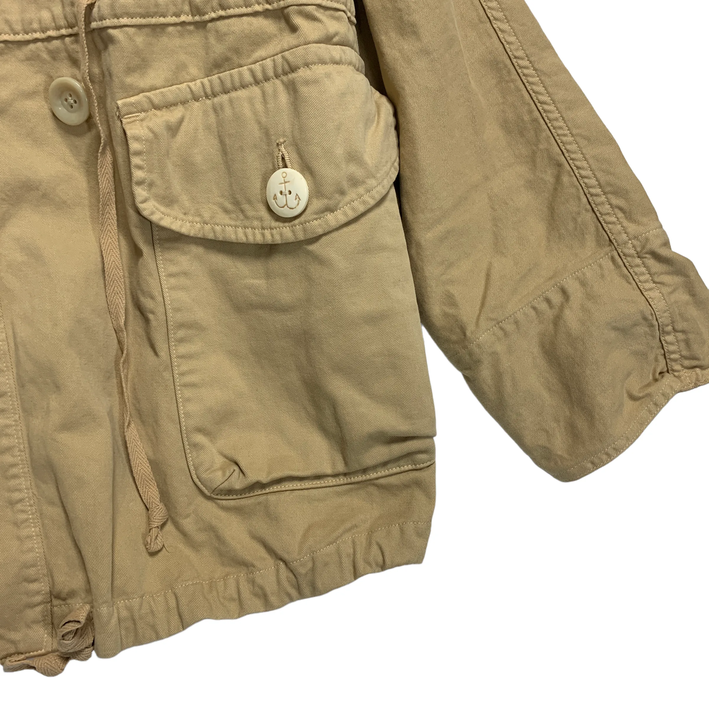 [S] Kapital Cotton Katsuragi Ring Coat Beige