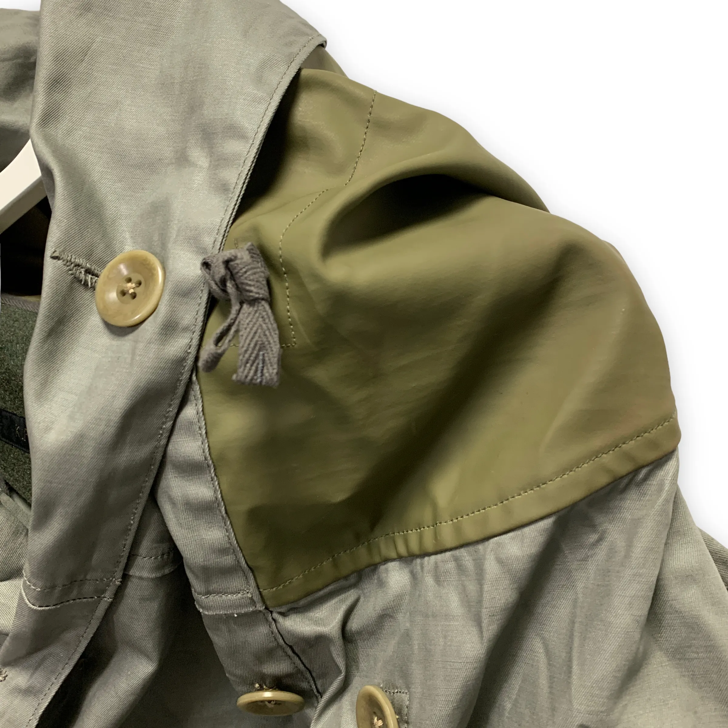 [S] Kapital Kiro Hirata ARMY Waxed Cotton Katsuragi Ring Coat