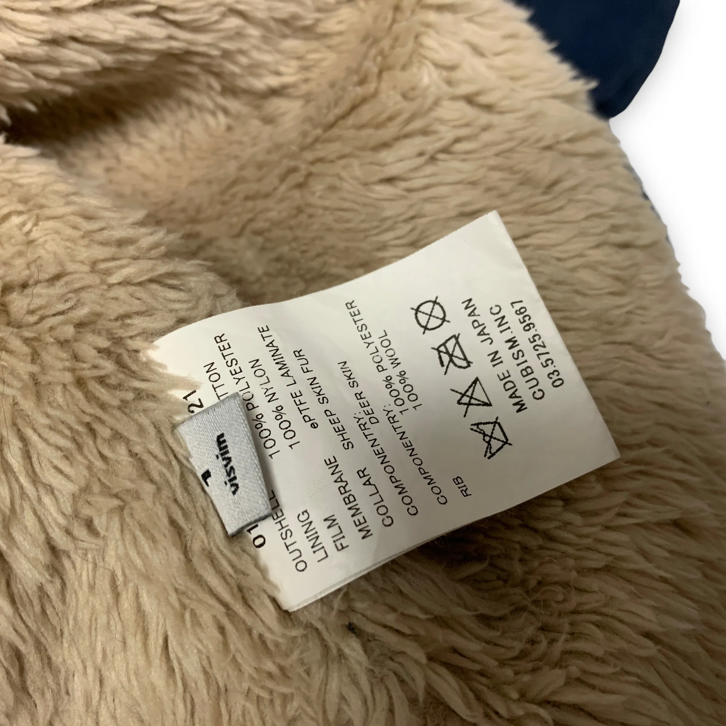 [S] Visvim 12AW Shearling Deckhand Jacket