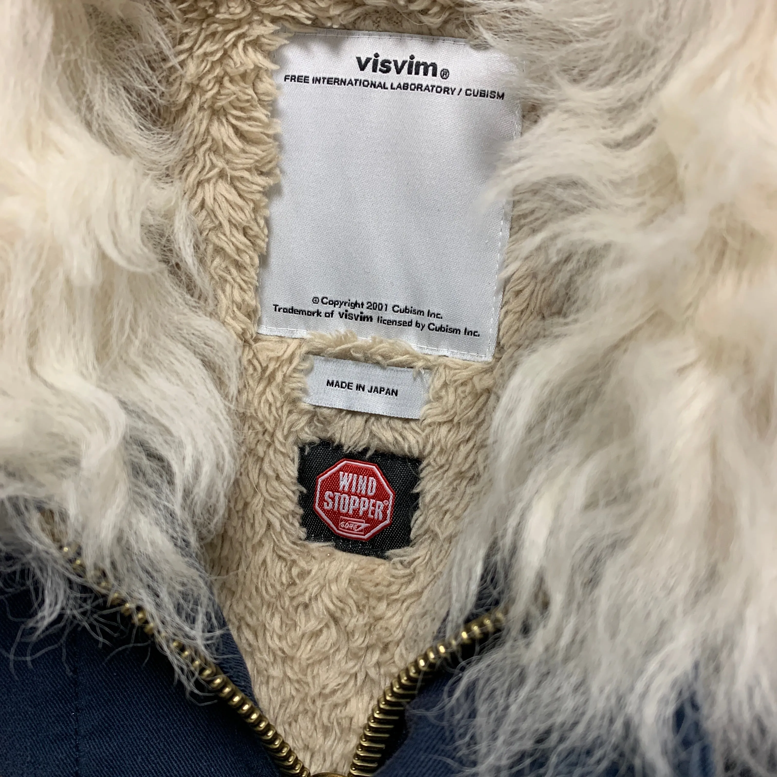 [S] Visvim 12AW Shearling Deckhand Jacket