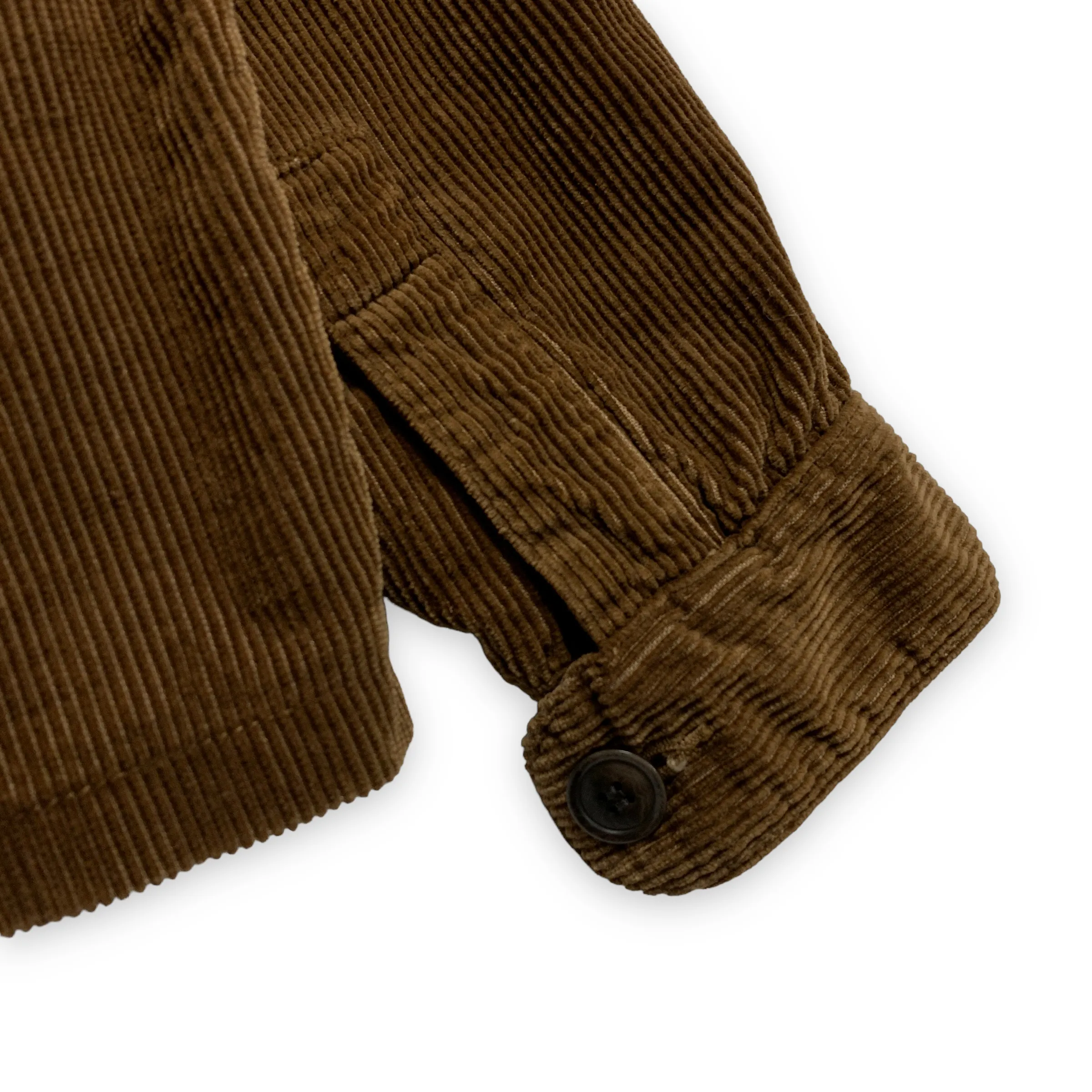 [S] Visvim 16AW Kobuk Corduroy Shawl Collar Jacket Coat Brown