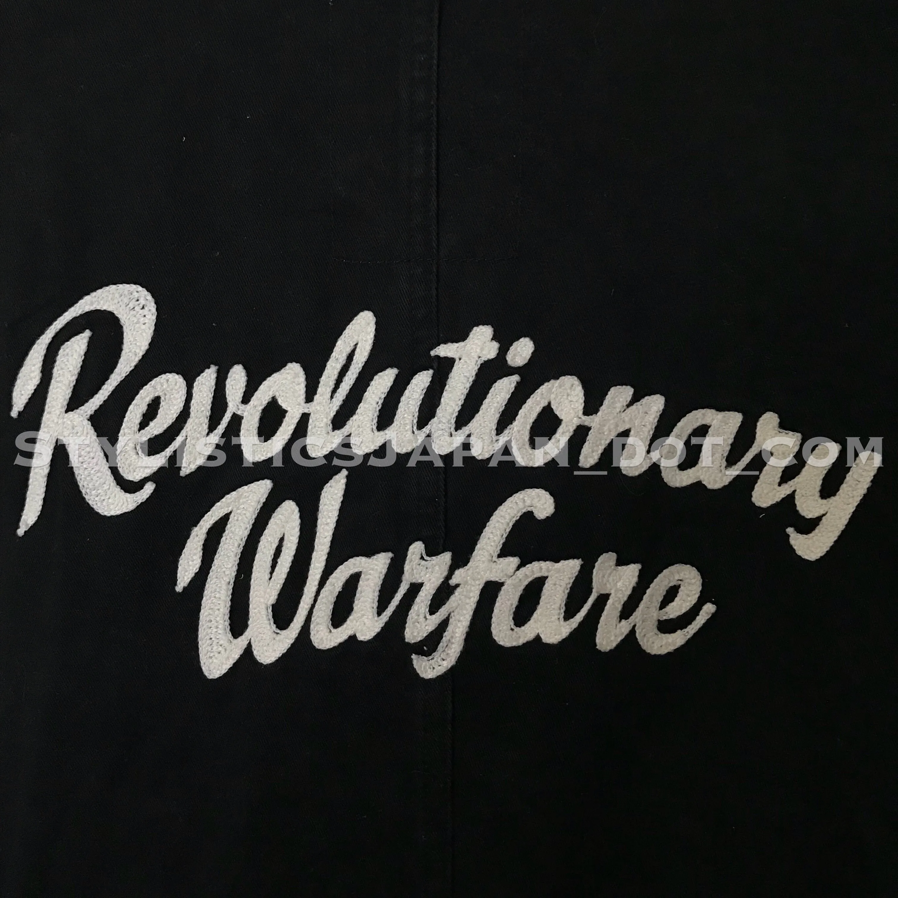 [S] WTaps 11AW Revolutionary Warfare Shop Coat Black