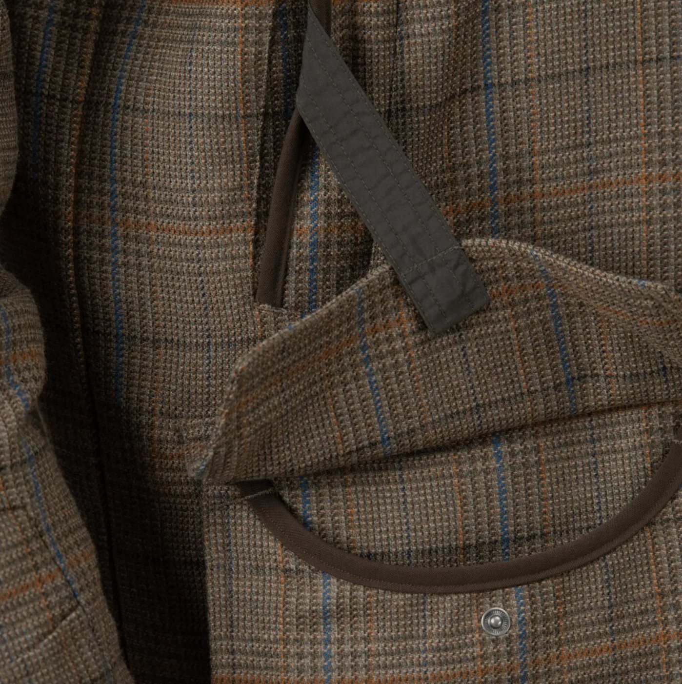 Schoffel Mens Ptarmigan tweed classic shooting coat - Loden