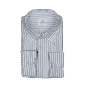 SF19747 Stripe Cotton-Linen Luxury Sport Shirt