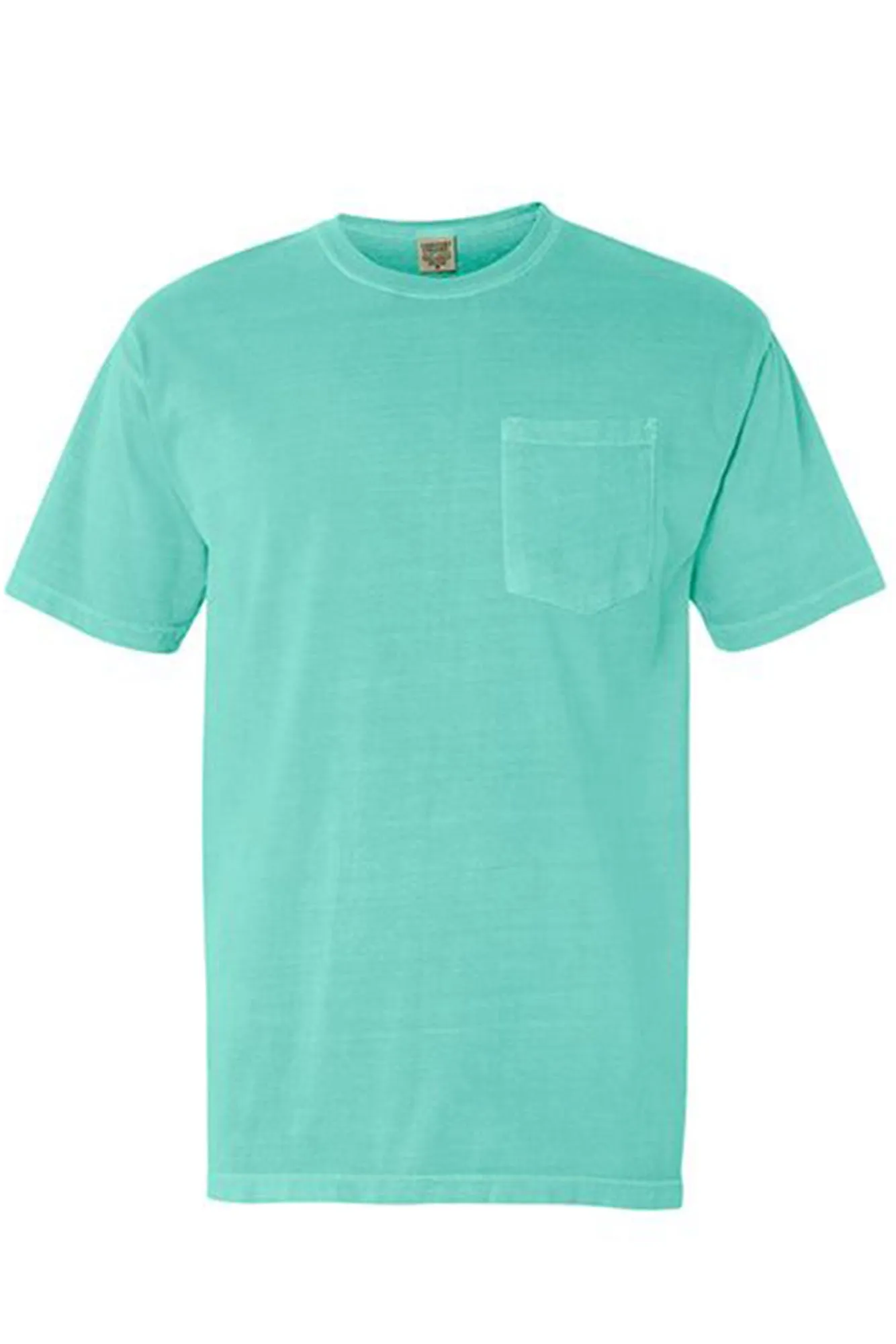Shades of Green/Yellow Comfort Colors Adult Ring-Spun Cotton Pocket Tee *Personalize It