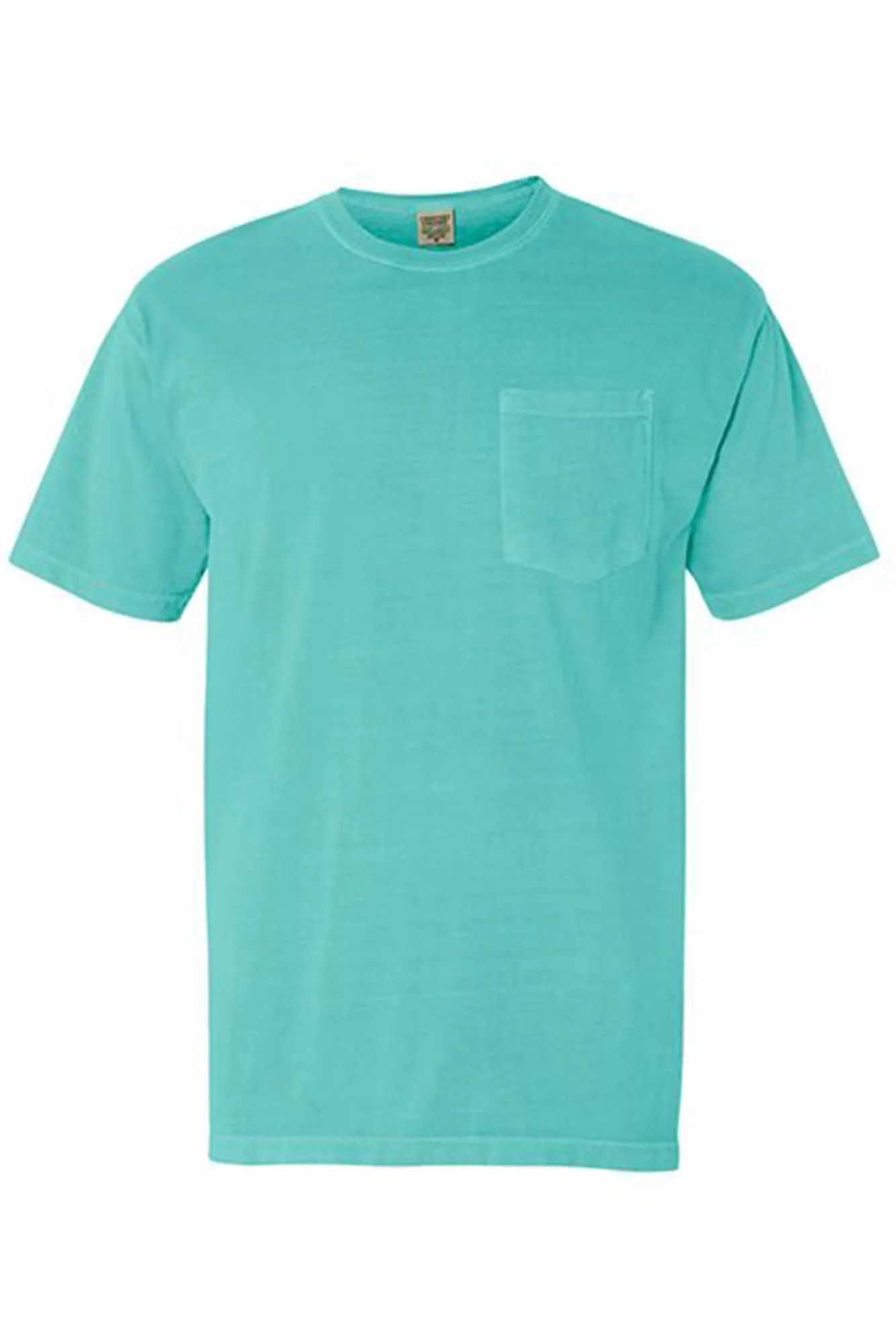 Shades of Green/Yellow Comfort Colors Adult Ring-Spun Cotton Pocket Tee *Personalize It