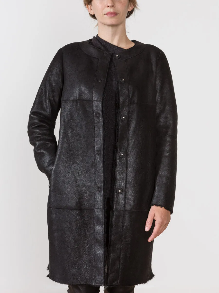 shearling coat