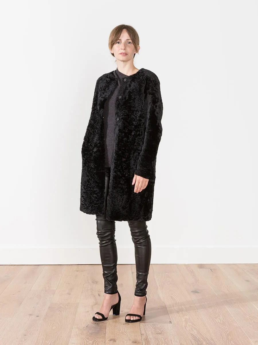 shearling coat