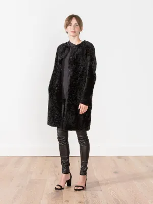 shearling coat